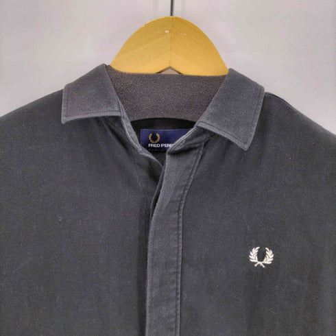 フレッドペリー FRED PERRY 刺繍比翼 L/S シャツ メンズ JPN:M