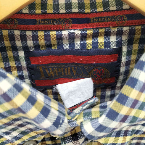 twentyx ギンガムチェック BDシャツ メンズ