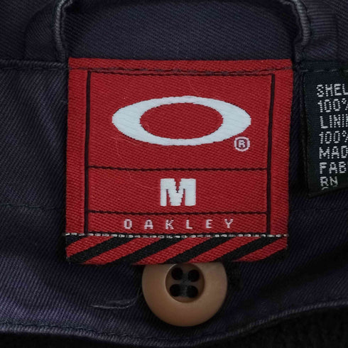 オークリー OAKLEY 90S 赤タグ フリースライナー ステンカラーコート フェード ナス紺 メンズ import:M