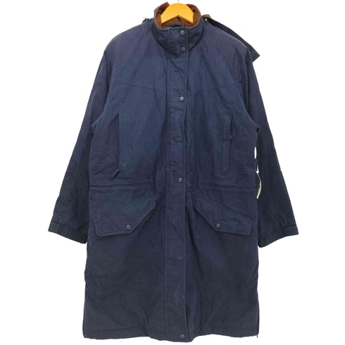 エルエルビーン L.L.Bean 裏地チェック 中綿 ロングコート マウンテンパーカー レディース import:L
