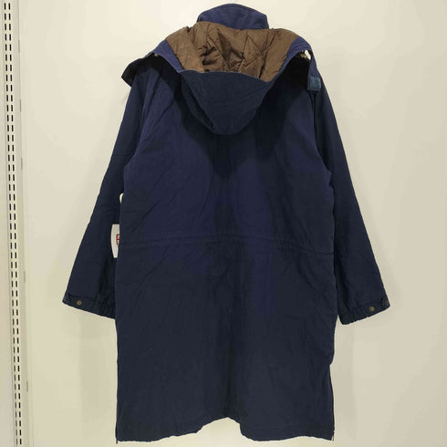 エルエルビーン L.L.Bean 裏地チェック 中綿 ロングコート マウンテンパーカー レディース import:L