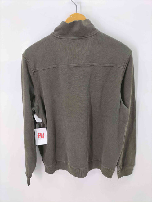 ペリーエリス PERRY ELLIS ハーフジップ コットンニット メンズ import:L