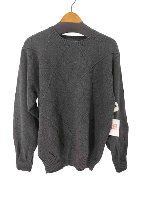 アイゾッド IZOD 格子 コットン クルーネックニット メンズ import:XL