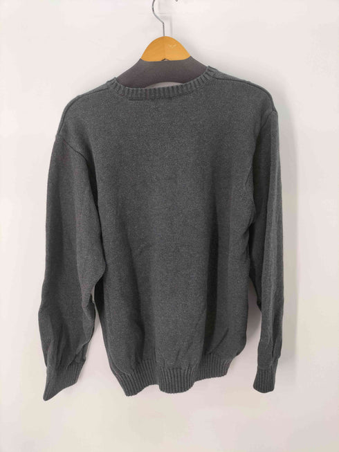 アイゾッド IZOD 格子 コットン クルーネックニット メンズ import:XL