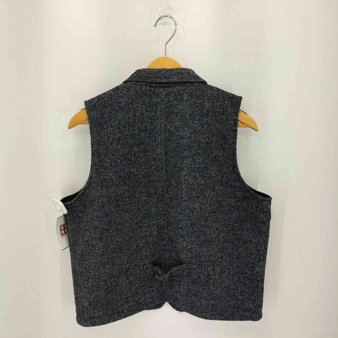 OKONKWO MFG.CO ヘリンボーン柄 ウールメルトン ベスト military メンズ L