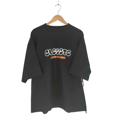 CLESSTE 25AW BUBBLE LOGO PRINT MASSIVE T-SHIRT domestic メンズ FREE
