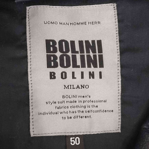 ボリーニ BOLINI カウハイド トラッカージャケット メンズ 50