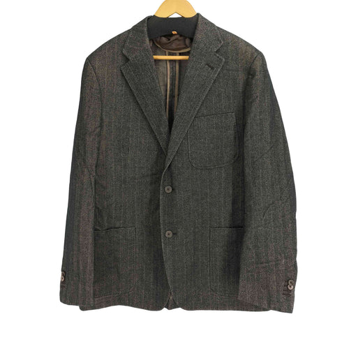 コルネリアーニ Corneliani イタリア製 ヘリンボーンテーラードジャケット メンズ EUR:54