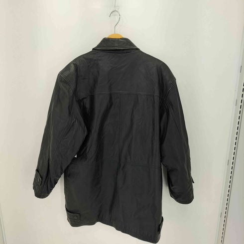 DURANTEDURANTE 裏地キルティング ラムレザー 羊革 ジャケット メンズ import:L