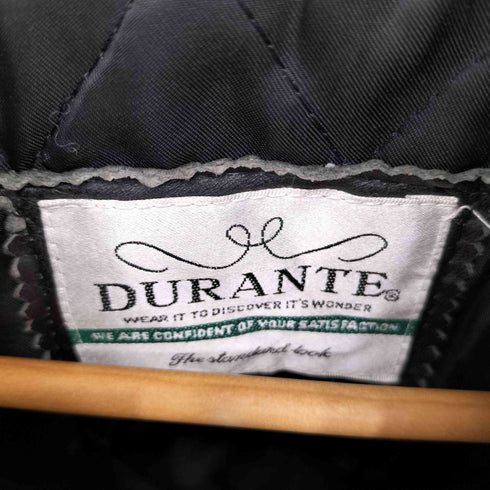 DURANTEDURANTE 裏地キルティング ラムレザー 羊革 ジャケット メンズ import:L