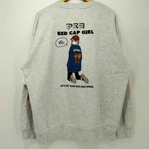 PEZ×Red Cap Girl コラボクルーネック メンズ JPN:L