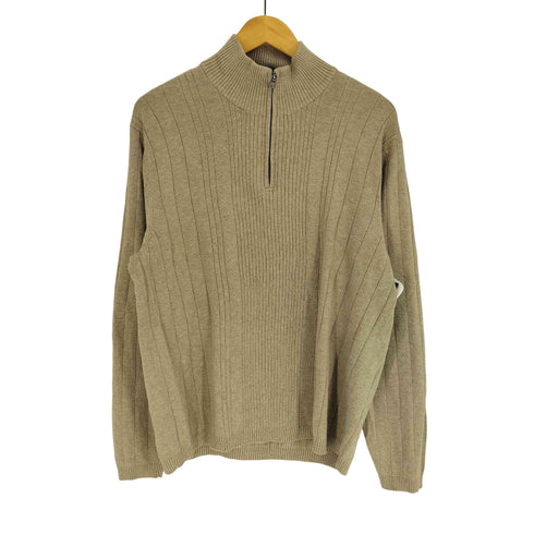 ペリーエリス PERRY ELLIS ハーフジップニット メンズ import:XL