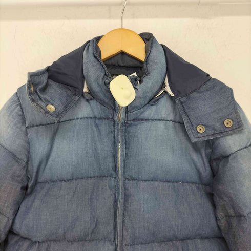 ゴスタールジフーガ GOSTAR DE FUGA インディゴ染 ストレッチデニム ダウンジャケット メンズ JPN:44