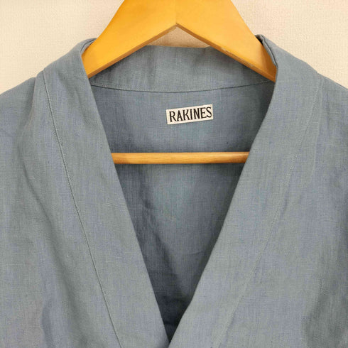 ラキネス RAKINES Linen wheather cardigan jacket リネンウェザー カーディガン ジャケット メンズ
