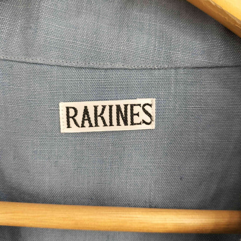 ラキネス RAKINES Linen wheather cardigan jacket リネンウェザー カーディガン ジャケット メンズ
