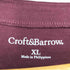 クラフトアンドバロー Croft&Barrow ジップデザインカットソー メンズ JPN:XL