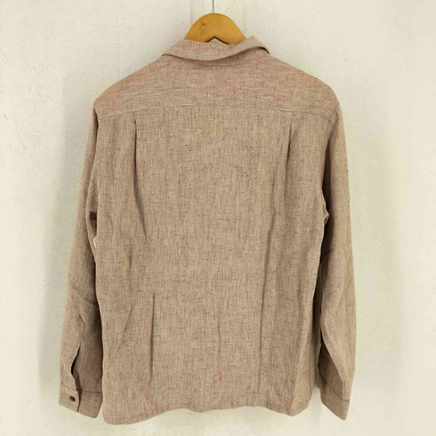Holly Mode 50S CALIFORNIA製 絣 オープンカラー長袖シャツ メンズ import:M