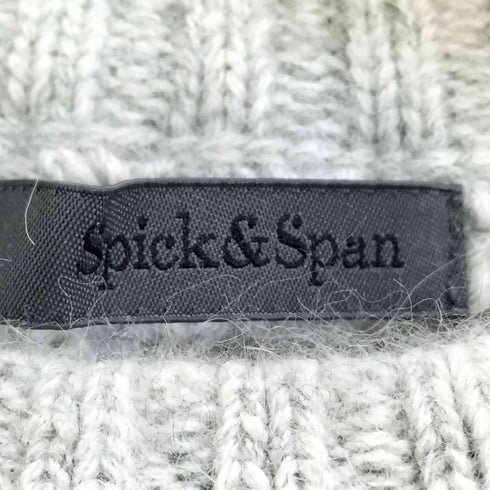 スピックアンドスパン Spick and Span チルデンニット レディース