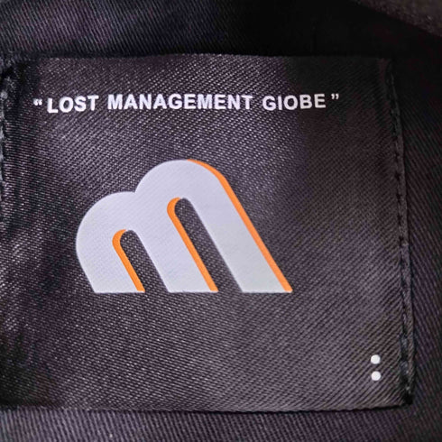 LOST MANAGEMENT GIOBE ジップアップジャケット メンズ