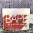 アベイシングエイプ BAPE by A BATHING APE パッチワークロゴ 半袖シャツ メンズ import:M