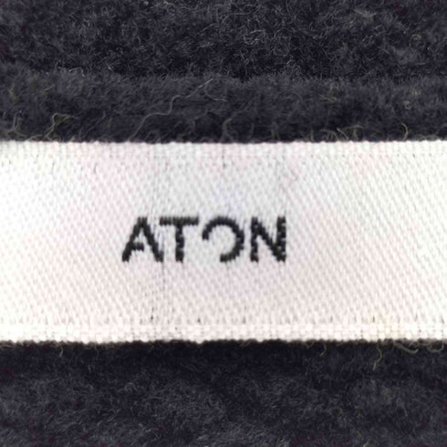 エイトン ATON モール Vネック ニット レディース JPN:2