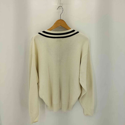 ジュンメン JUN MEN 80-90s コットン アクリル Vネック ニットセーター メンズ