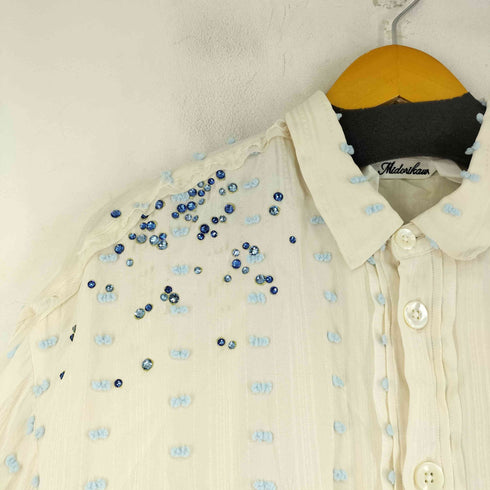 ミドリカワ MIDORIKAWA レイヤードシャツ ブルゾン メンズ