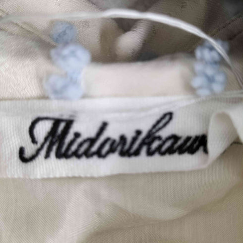 ミドリカワ MIDORIKAWA レイヤードシャツ ブルゾン メンズ