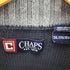 チャップス CHAPS ロゴ刺繍 ハーフジップ コットンニット メンズ 3XL