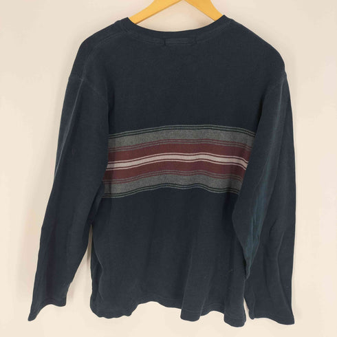 バナナリパブリック BANANA REPUBLIC OLD ボーダー Vネック コットンニット メンズ import:M