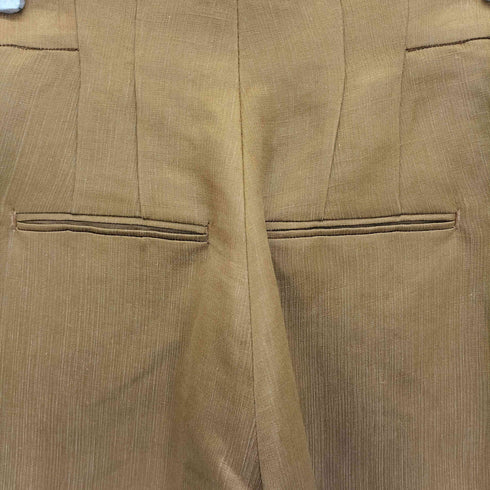 マメクロゴウチ Mame Kurogouchi 22ss シルクハイウェストクロップドパンツ レディース JPN:1
