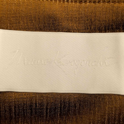 マメクロゴウチ Mame Kurogouchi 22ss シルクハイウェストクロップドパンツ レディース JPN:1