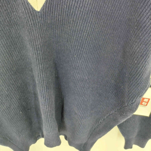 ジュンメン JUN MEN 80-90s コットン アクリル Vネック ニットセーター メンズ