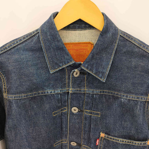 リーバイス Levis 日本製 94年製 ボタン裏102刻印 71506 XX インディゴ セルヴィッチ 赤耳 デニムジャケット メンズ US:36