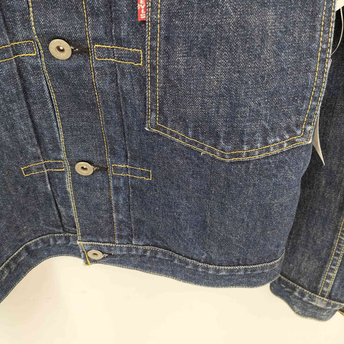 リーバイス Levis 日本製 94年製 ボタン裏102刻印 71506 XX インディゴ セルヴィッチ 赤耳 デニムジャケット メンズ US:36
