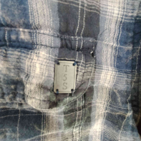 トリプルファイブソウル TRIPLE FIVE SOUL チェック レギュラーカラーシャツ メンズ