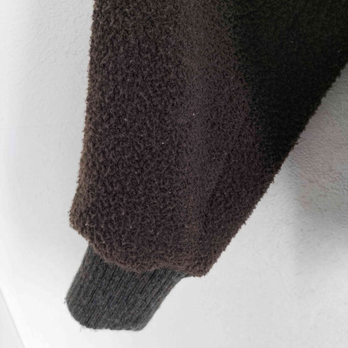 アーノルド バッシーニ arnaldo bassini パネルデザインニットジャケット メンズ JPN:M