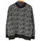 ザラ ZARA 幾何学模様オーバーサイズニット メンズ import:L