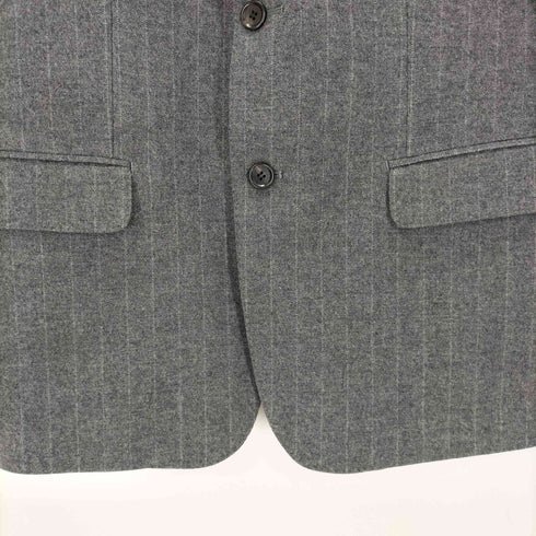 バラシ barassi カシミヤ混 ストライプテーラードジャケット メンズ JPN:52