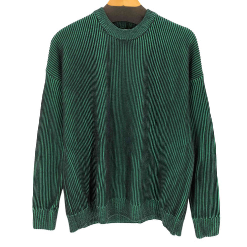 ザラ ZARA リブクルーネックニット メンズ import:M