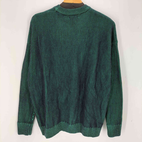 ザラ ZARA リブクルーネックニット メンズ import:M
