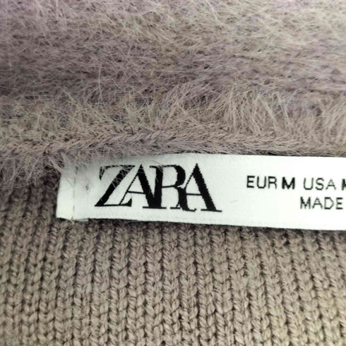 ザラ ZARA モヘアライクカーディガン メンズ import:M
