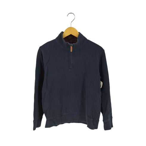 ランズエンド LANDS END ハーフジップ スウェット レディース import:M