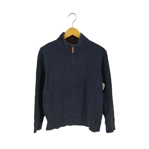ランズエンド LANDS END ハーフジップ スウェット レディース import:M