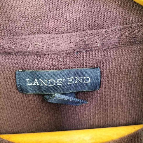 ランズエンド LANDS END ハーフジップ スウェット レディース import:M