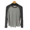 ReAdd. メッシュクルーネック ラグランT メンズ JPN:M