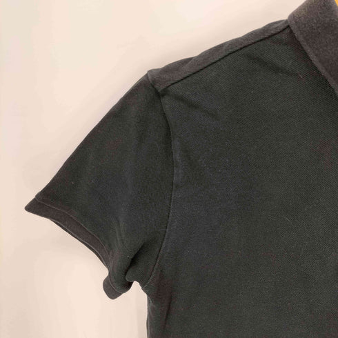 バーバリーブラックレーベル BURBERRY BLACK LABEL 刺繍 S/S ポロシャツ メンズ 2
