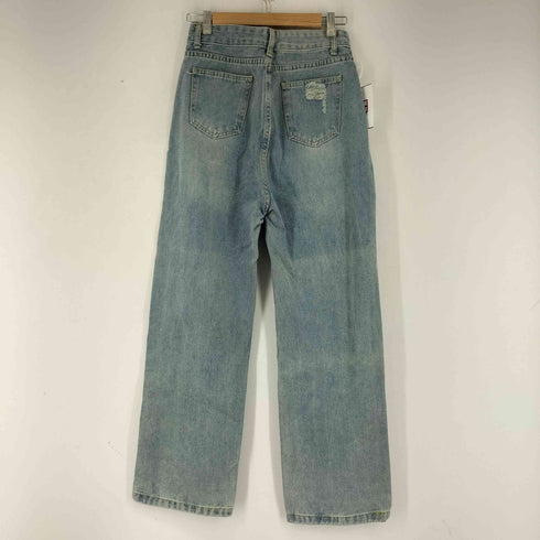 ダメージデニムパンツ レディース