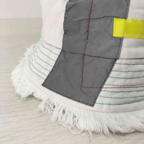 フリンジ付きバケットハット メンズ