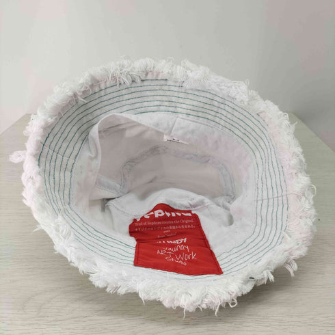 フリンジ付きバケットハット メンズ